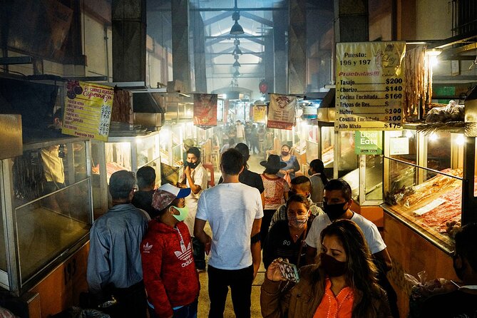 AUTHENTIC OAXACA CULTURAL FOOD TOUR, eat like a local. - Mercado Benito Juarez: tacos, chile, and the ingredients locals swear by