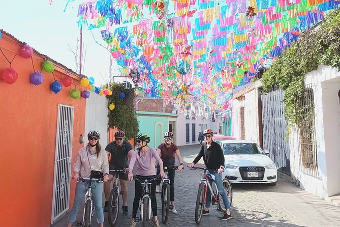 Bicycle Tour through Oaxaca learning about its Urban Art and History - How this 2-hour urban art bike tour really works