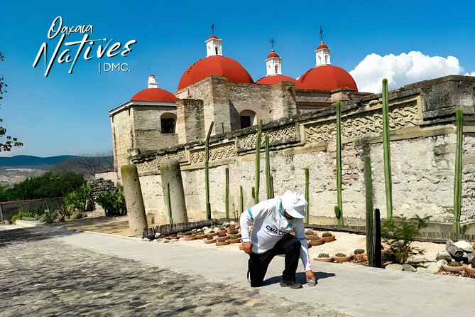 Boil the Water and Mitla Mezcal Tour - San Pablo Villa de Mitla: a buffet break that keeps the schedule sane