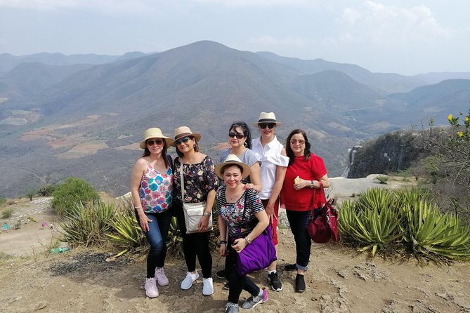 Boil the Water, Mitla, Tule, Mezcal and more - Hierve el Agua: petrified waterfalls, swim time, and cold-water reality