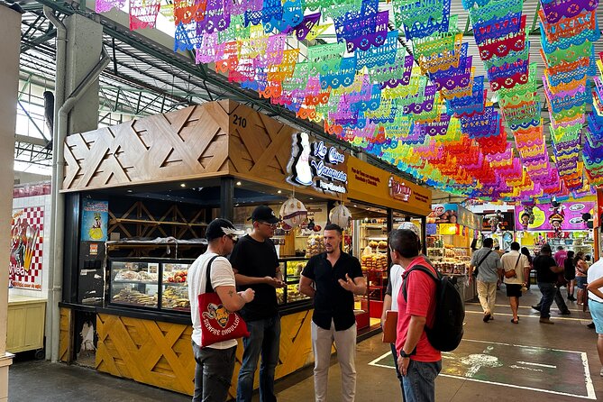 Discover Authentic Mexican Flavors on Oaxaca Food Tour - Calle Macedonio Alcalá: shopping streets, a terrace bite, and the build-up to the secret stop