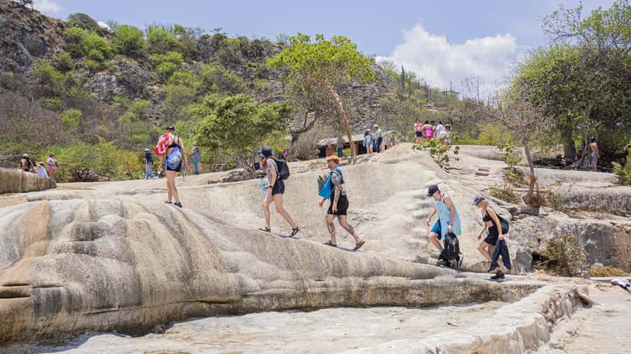 From Oaxaca de Juarez: Hierve el Agua and Mezcal Distillery - Hierve el Agua: petrified waterfall views plus a real pause