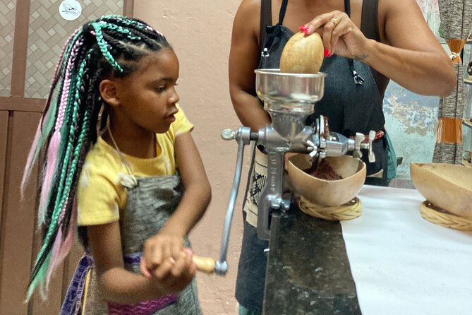 Make Your Own Chocolate with Oaxacan Tradition Private Class - Peeling Cocoa by Hand and Hearing the Cultural Story
