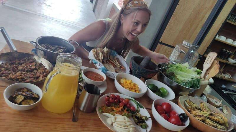 Mexico: Salsa Making Class in a Market with a Chef - The market walk: where your salsa ingredients start to make sense