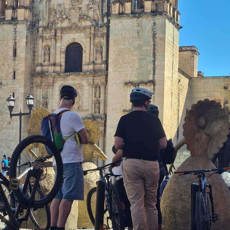 Oaxaca City: Bike Tour with Professional Guide+Art workshop - Sunset Timing and Why the Included Lights Help