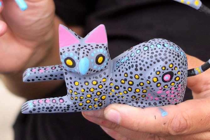 Paint your Alebrije with the Jimenez family. - How Wooden Alebrijes Are Made: Carving to Acrylic Paint